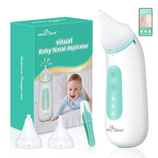 Electric baby nasal aspirator with camera