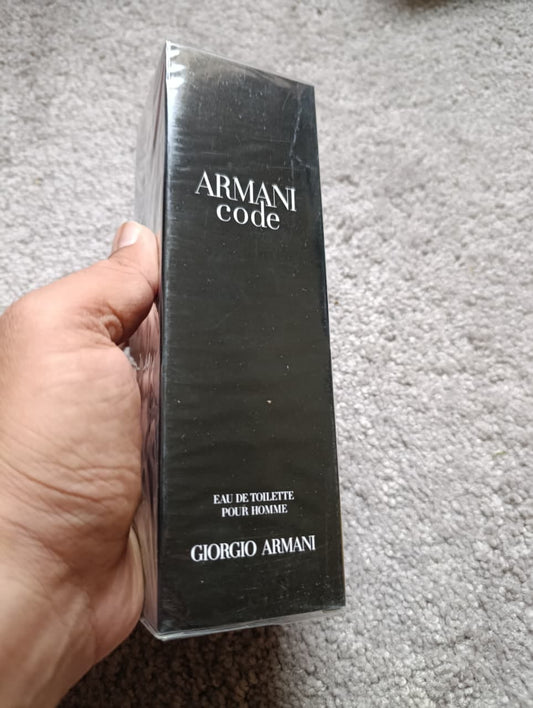 Armani Code by Giorgio Armani 0.5 oz / 15 ml EDT Spray for Men NEW & SEALED Abdus Salam