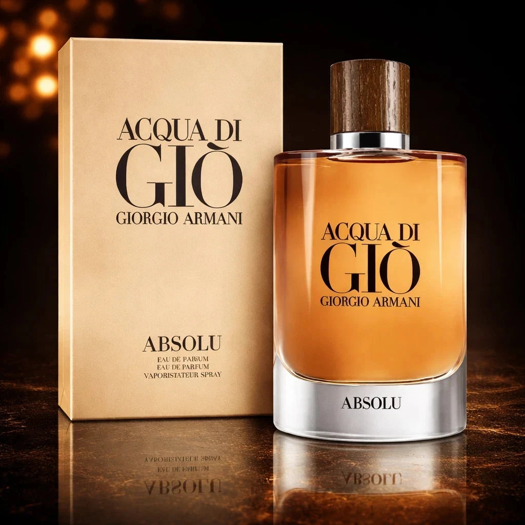 Acqua Di Gio Absolu by Giorgio Armani 4.2 oz / 125ml EDP Cologne Men New In Box my shop