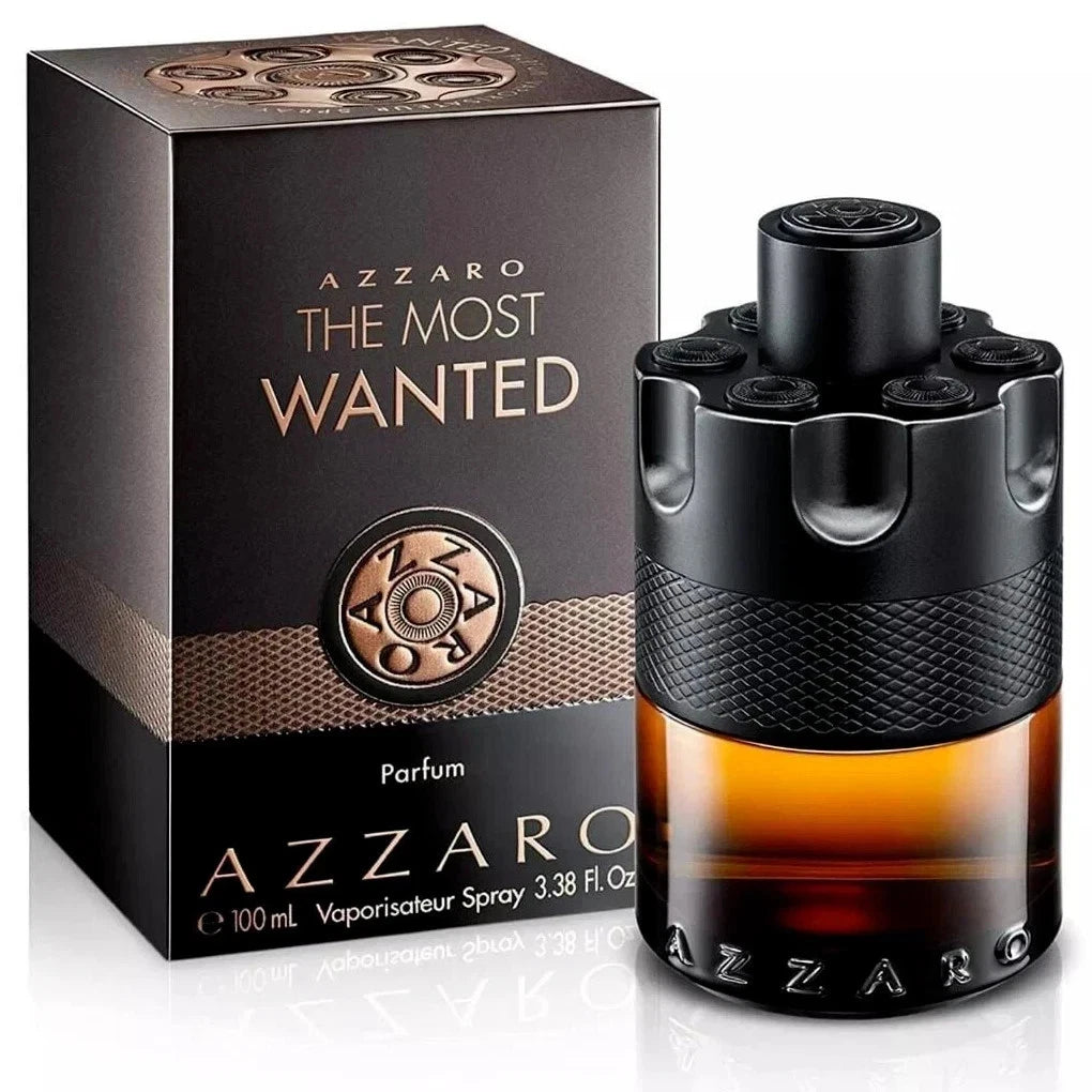 Azzaro The Most Wanted 3.4 oz./ 100 ml. PARFUM EDP Spray for Men Brown NEW Abdus Salam
